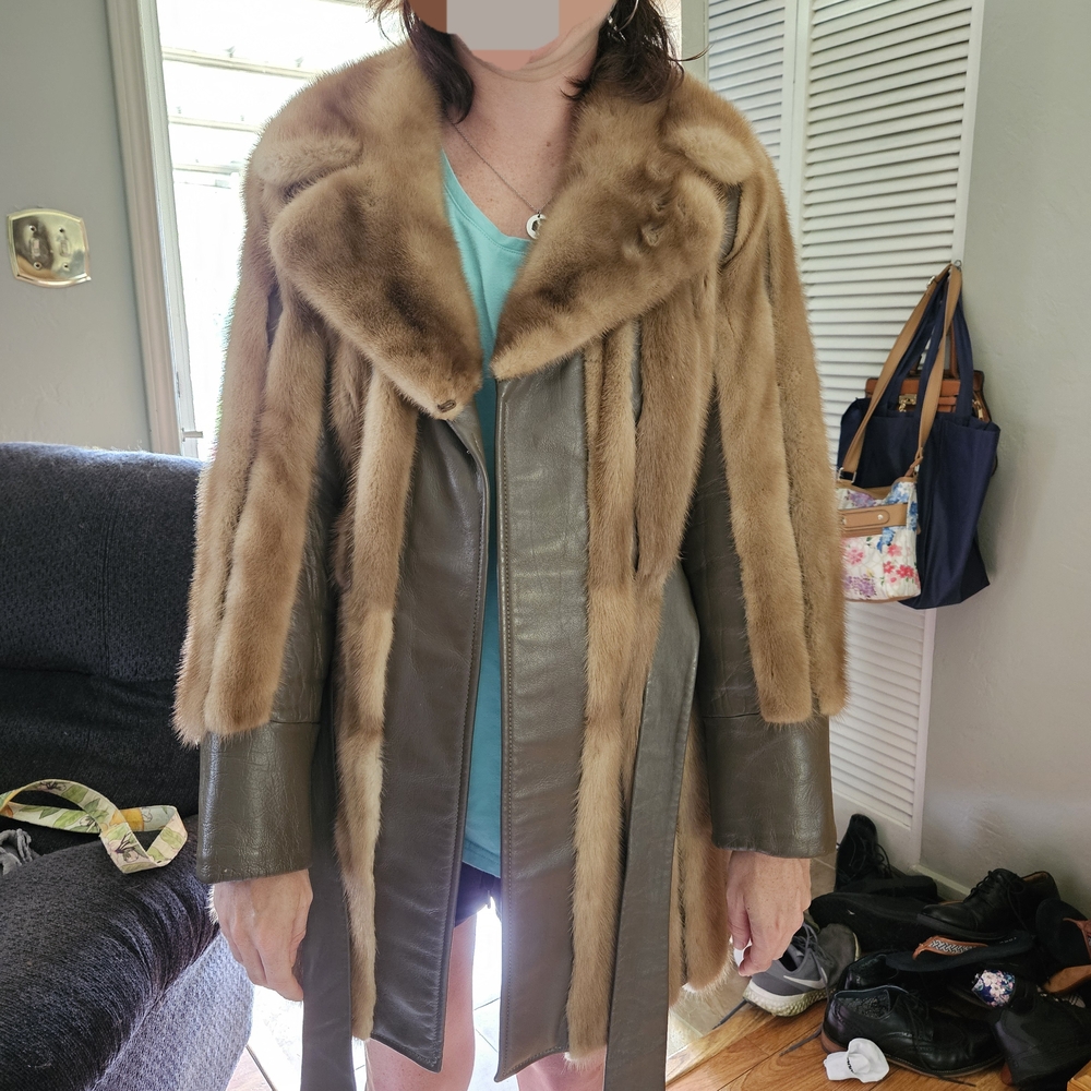 Brown Teddy Jacket with Plush Fur Collar